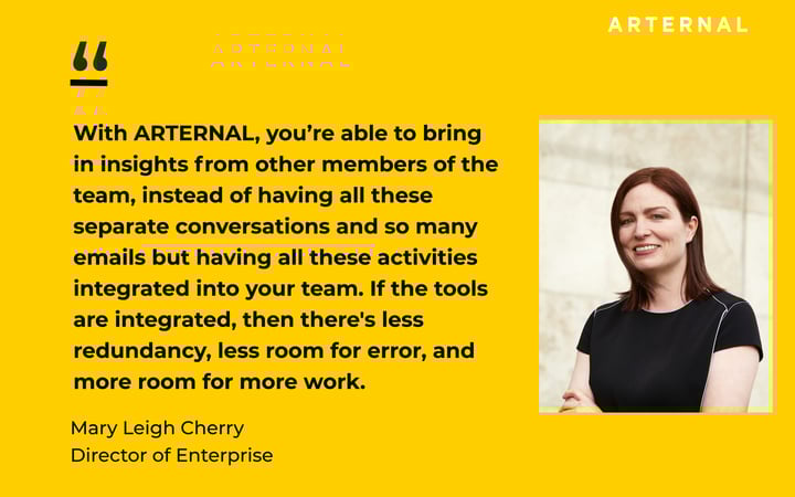 Mary Leigh Cherry Joins Arternal Leadership Team (Transcript With Video)